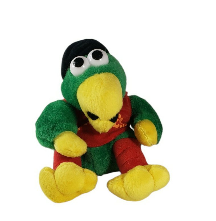 Pittsburgh Pirates Parrot MASCOT Limited Edition UMPIRE Bean Bag Plush