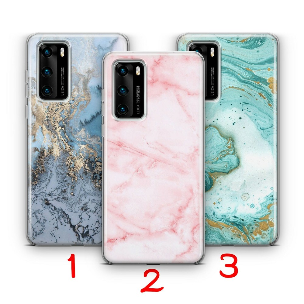 MARBLE STONE 2 DESIGN HUAWEI P9 P10 P20 P30 P40 LITE PRO LG G6 PHONE CASE COVER