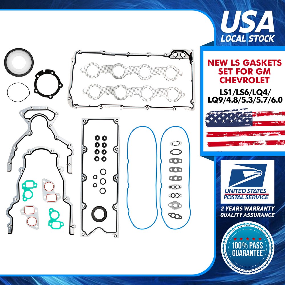 GEN III LS Gasket Set /Kit 12630223 For Chevrolet Silverado 1500 4.8L 5.3L 6.0L