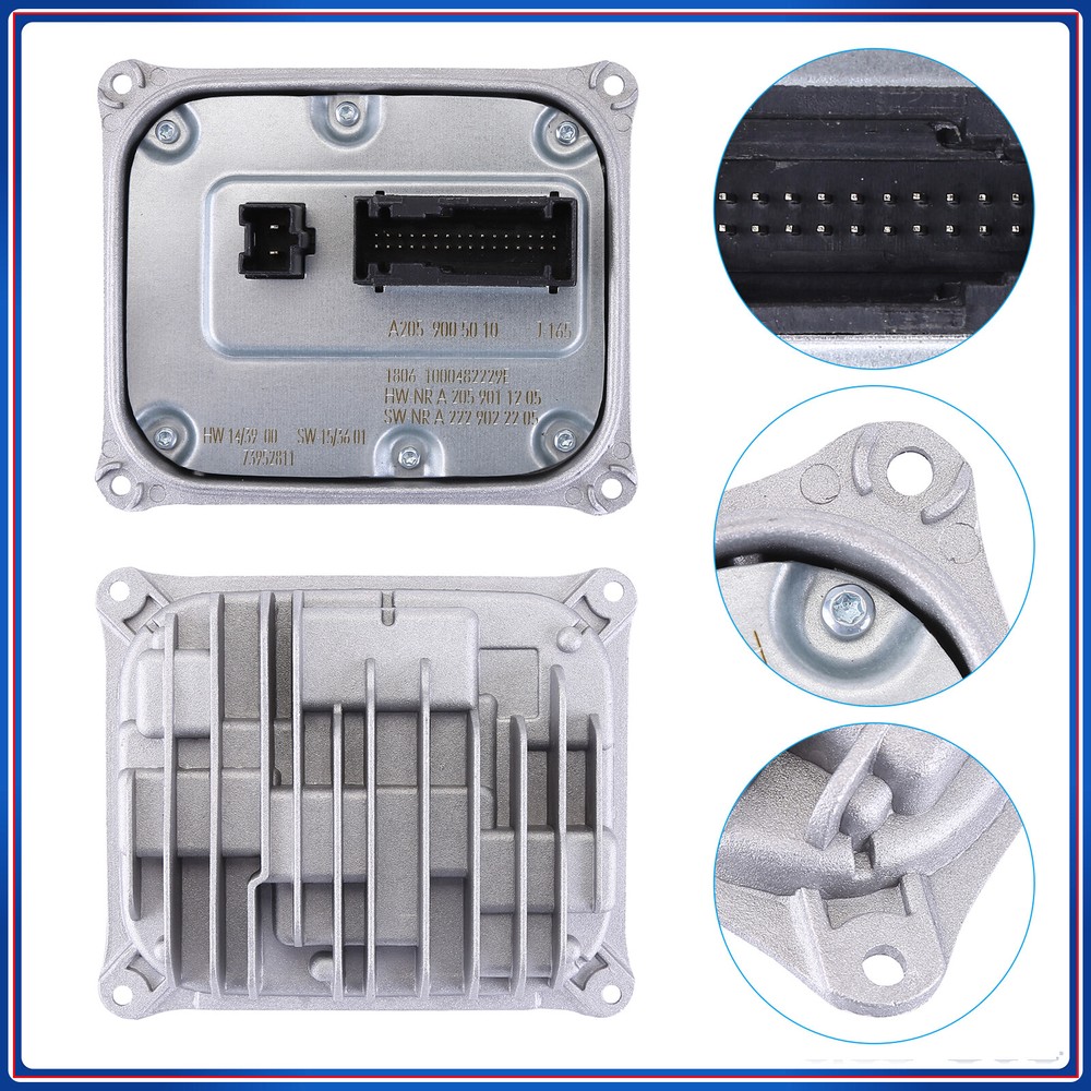 Headlight LED Control Unit Module For Mercedes-Benz W205 C-CLASS 2015-2018