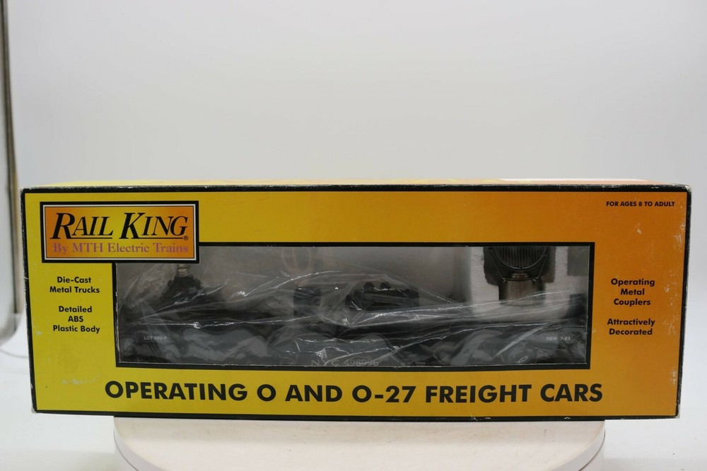 MTH RailKing NYC 30-7914 Searchlight Car O Scale 1:48 Model Train
