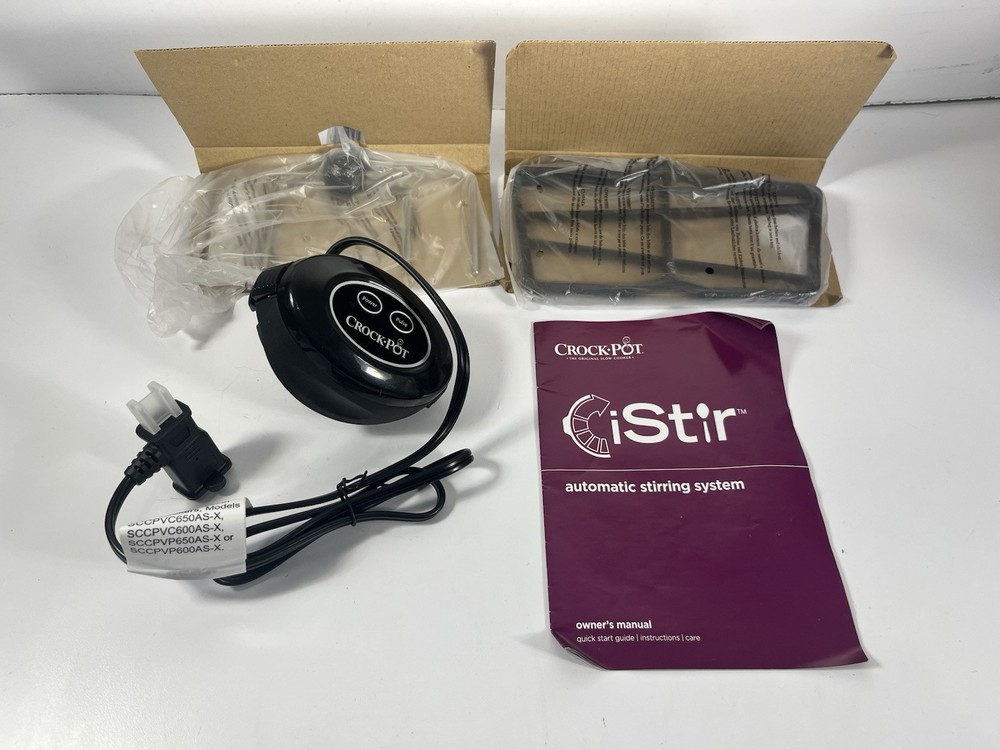 CROCK POT Automatic Stirring System SCCPAS-SHP with 2 Attachments  