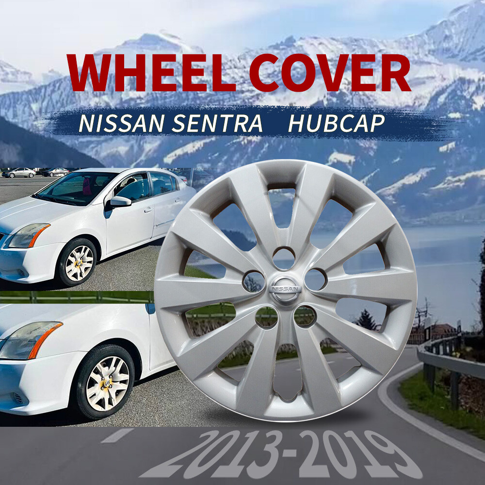 New 16-inch Hubcap for Nissan Sentra 2013-2019 Push-On Wheel Cover