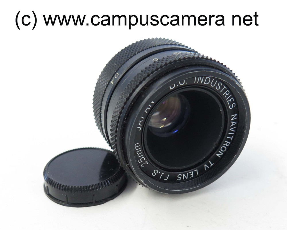 High-Speed 25mm f1.8 C-Mount Prime Lens by D.O. Industries Navitron
