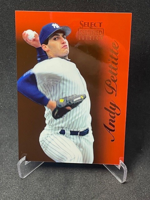VTG 1996 Select Certified Edition Red /1800 Andy Pettitte #91 A9