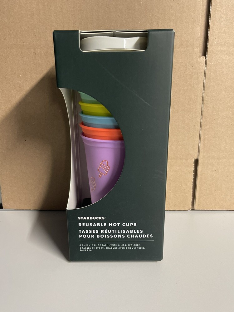 Starbucks 2022 Summer Ice Cream Peace Camera Book Reusable Hot Cups NEW