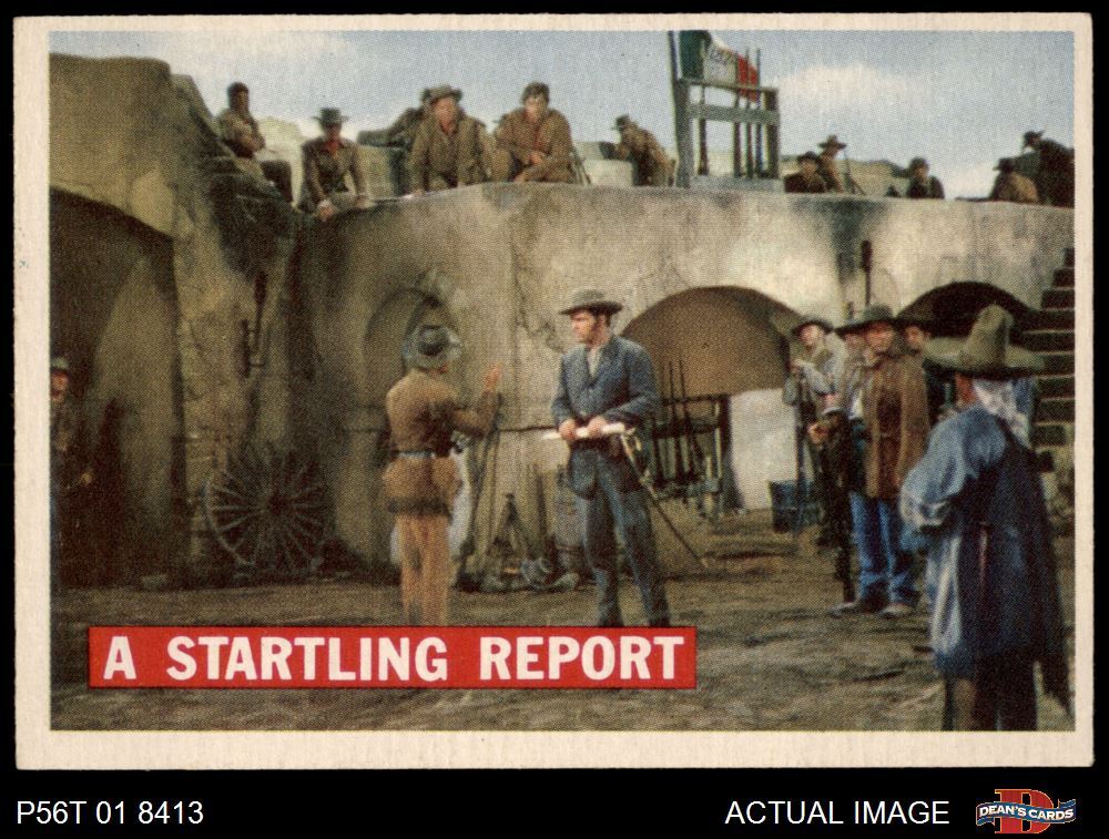 1956 Topps Davy Crockett Orange Back #60 Startling Report  5 - EX