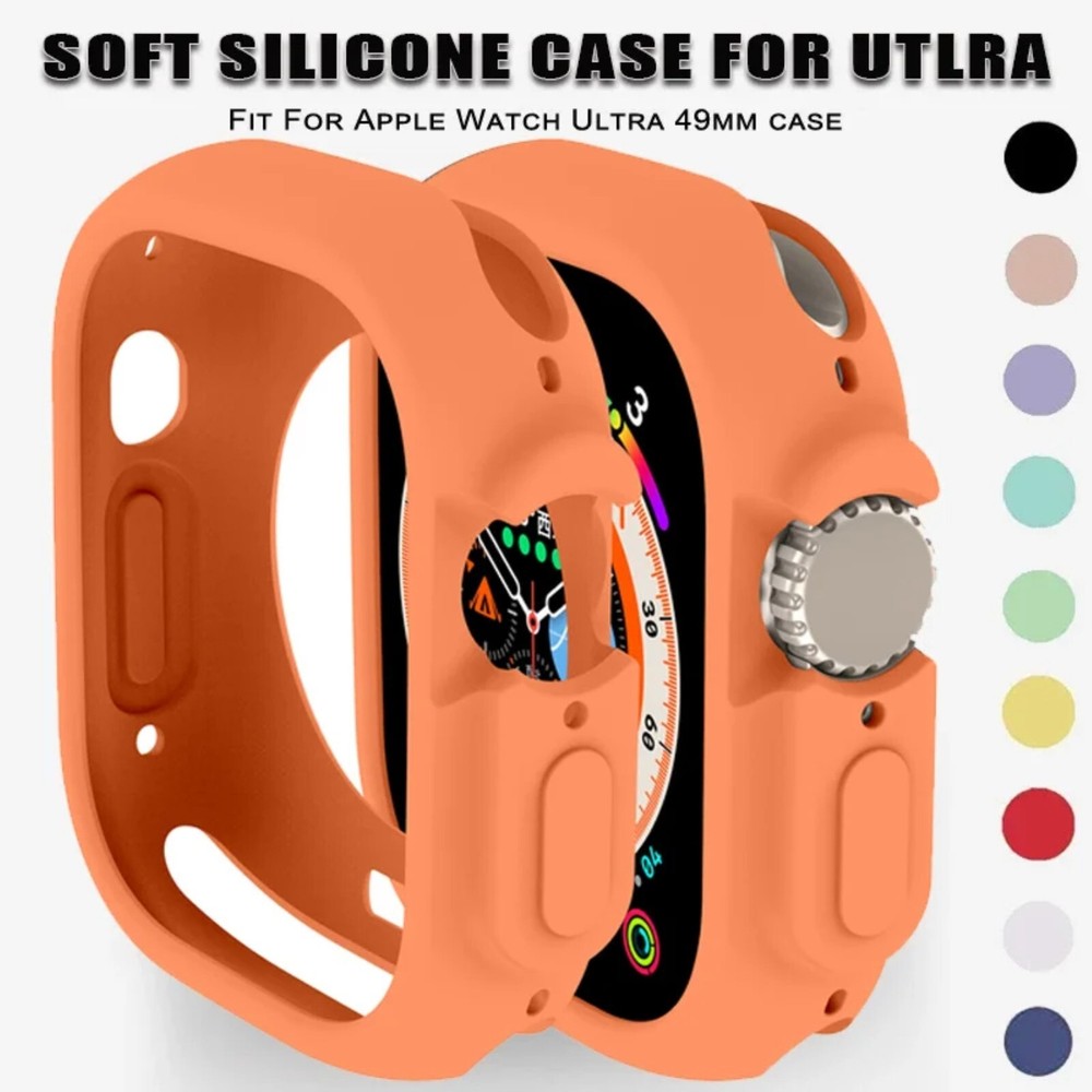 Shockproof Case Cover For Apple Watch Ultra/Ultra 2 49mm Protective Bumper Shell