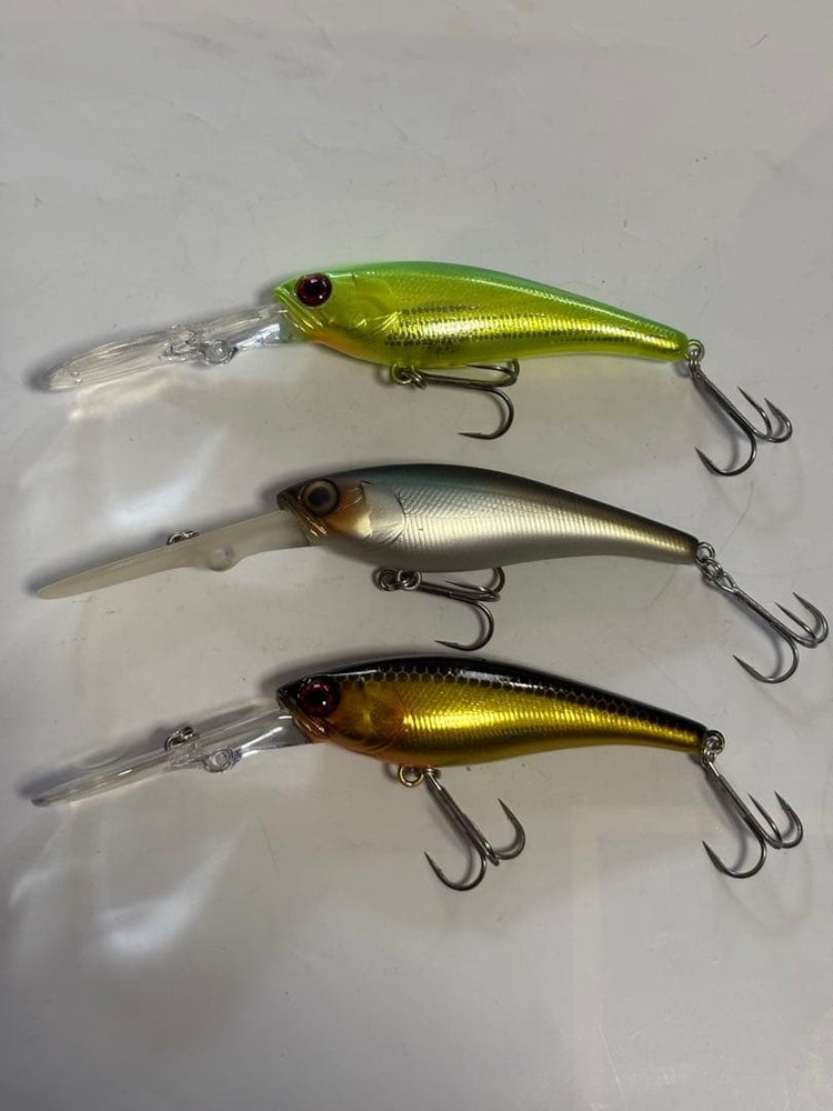 Jackal Soul Shad 62DR Lure Set 3pcs New Unused Classic Swim Baits