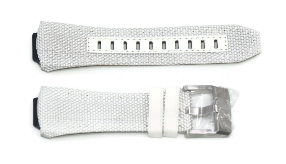 Technomarine 29mm White Leather Strap for Elegant Style