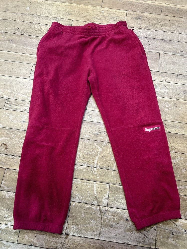 Size L- Supreme Polartec Pants Magenta