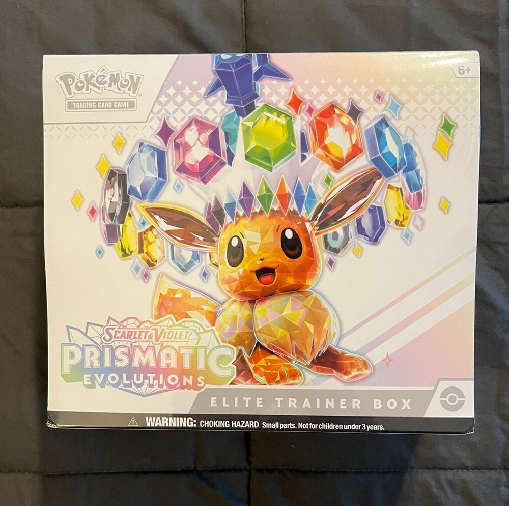 💥Pokemon PRISMATIC EVOLUTIONS Elite Trainer Box ETB-Factory Sealed-FAST SHIP 🚚