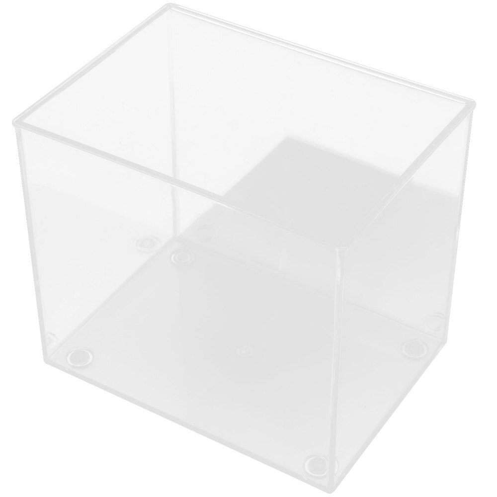 Betta Fish Tank Crab Clear Betta Bowl Desktop Aquarium Accessory