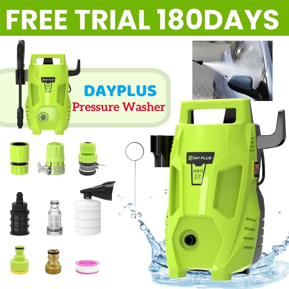 5000W Electric Pressure Washer 5000 PSI High Power Jet Wash for Patio Car Cleaning