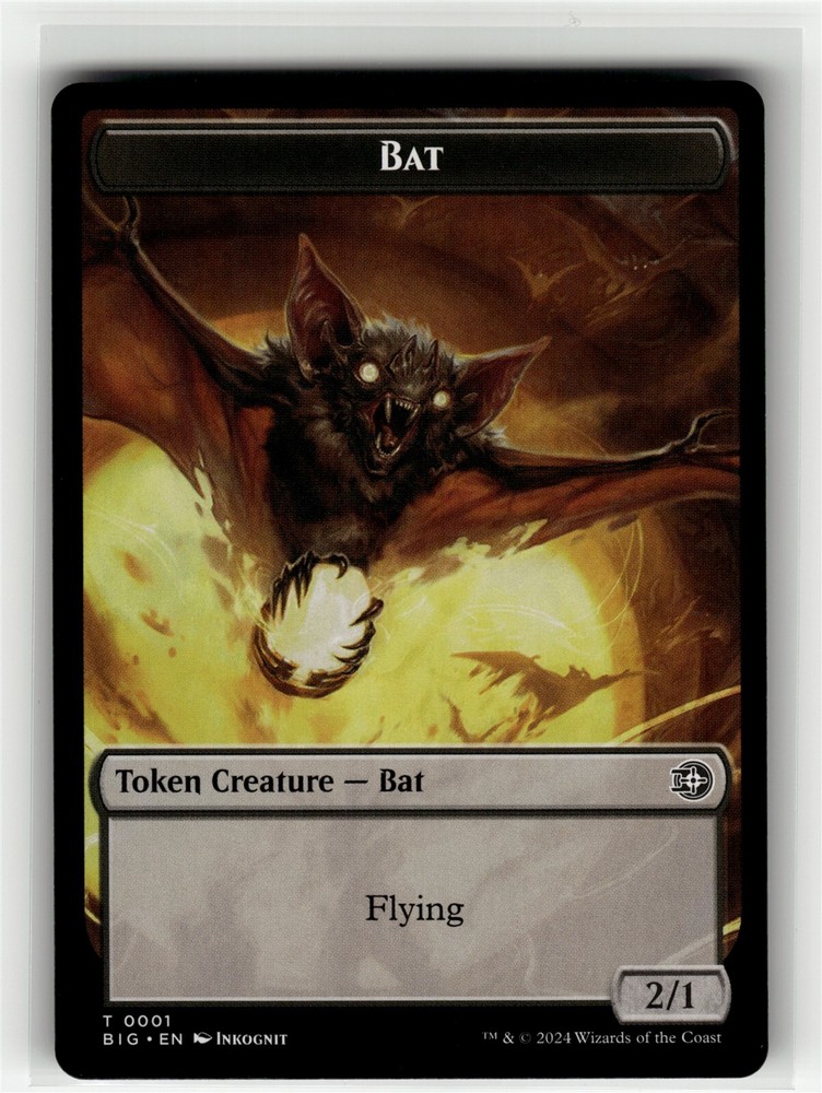 BAT TOKEN The Big Score #1 BIG(NM+)(MTG)
