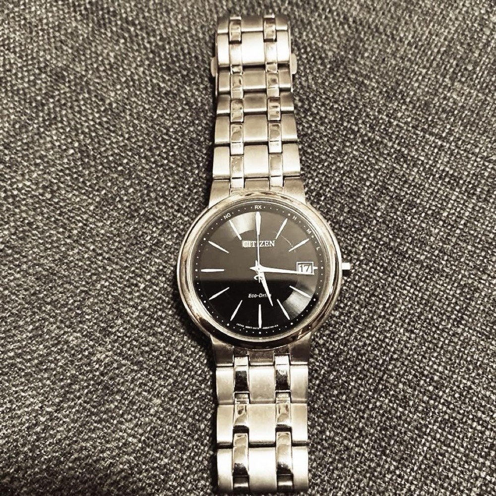 Citizen Eco-Drive Men's Stainless Steel Watch with Solar Power