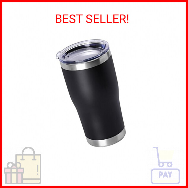 DOMICARE 20oz Tumbler with Lid Stainless Steel Tumblers Bulk, Double Wall Vacuum
