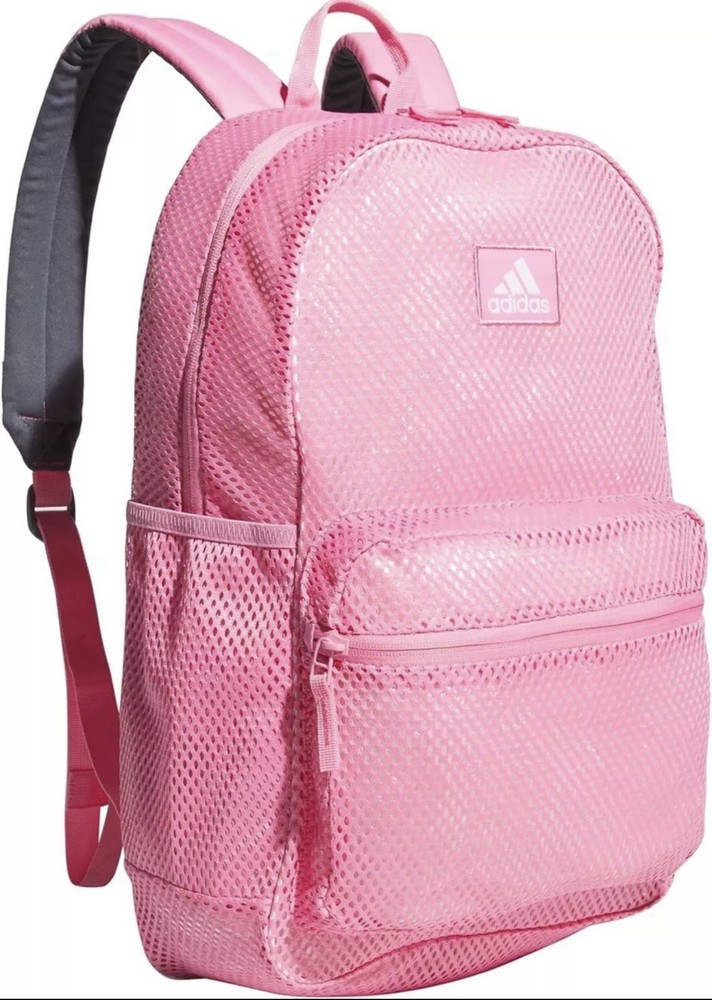 adidas Hermosa 2 Mesh Backpack in Bliss Triple Pink for School & University