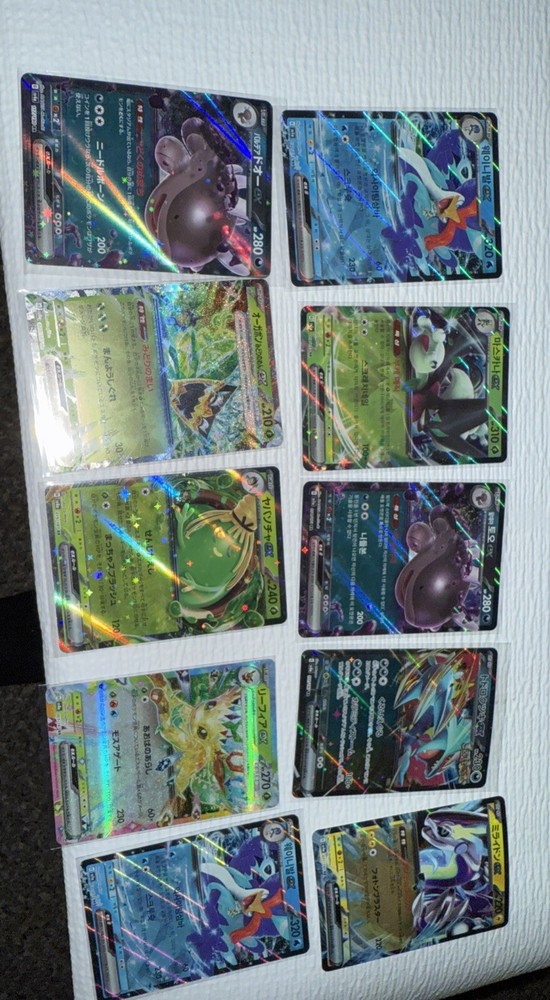 🔥 Korean & Japanese & English Pokémon 36 Card Ex Lot 🔥