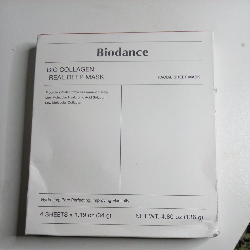 BIODANCE Bio-Collagen Real Deep Mask 1.19 oz x 4 ea