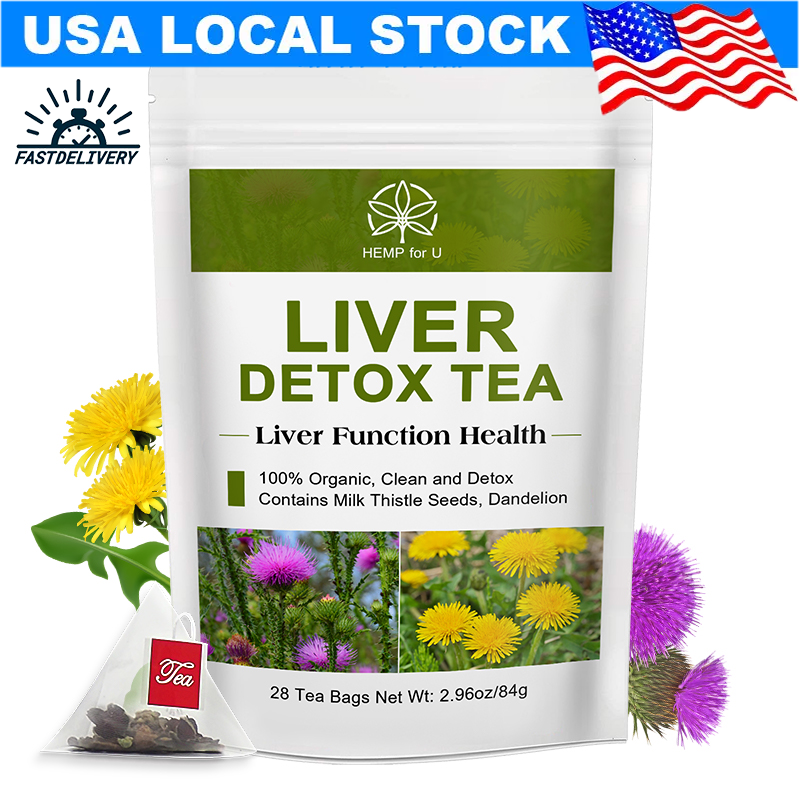 28Days Detox Cleanse Herbal Tea, All-Natural Blend,For Liver,Kidney Health