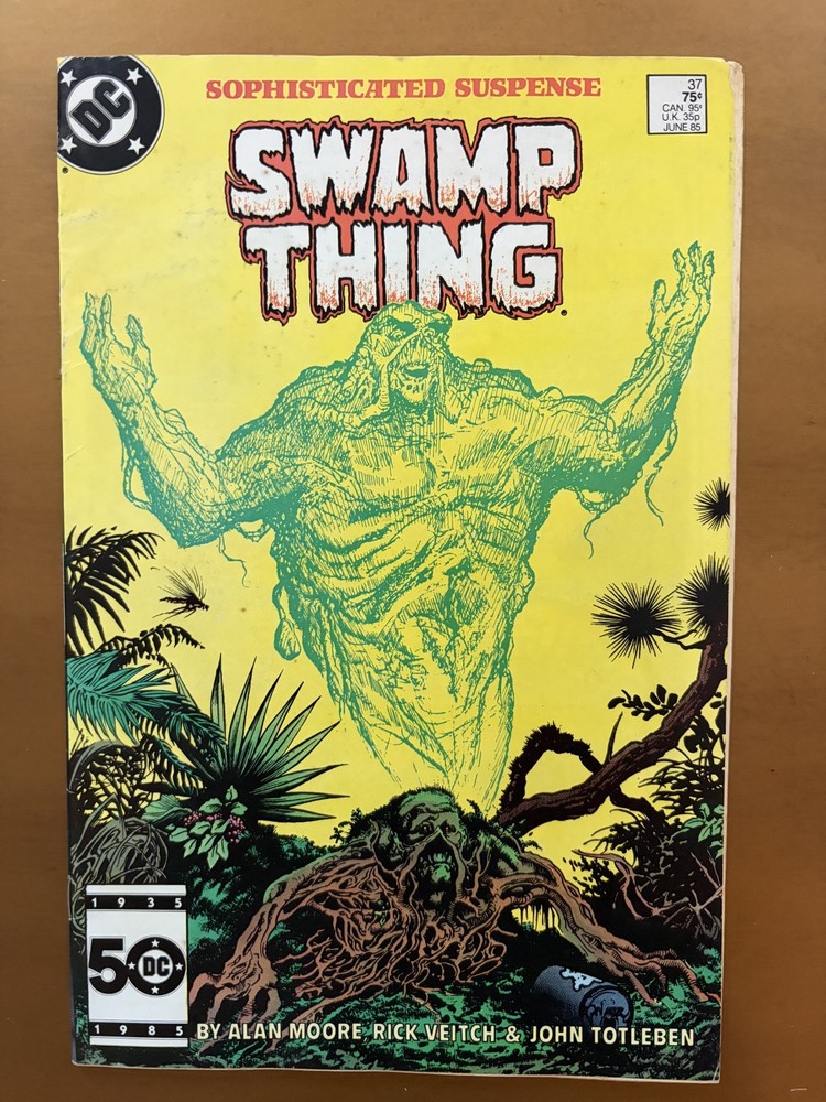 Saga of the Swamp Thing #37 - 1st App. John Constantine DC 1985 5.0