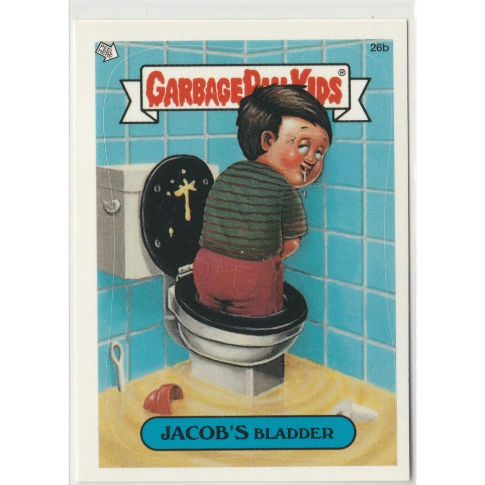 Jacob's Bladder Garbage Pail Kids GPK 2003 ANS1 Series 1 #26b