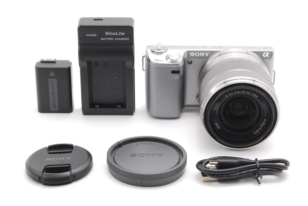 [NEAR MINT] Sony Alpha NEX-5N+E18-55mm F3.5-5.6 OSS Japan setting Japanese only