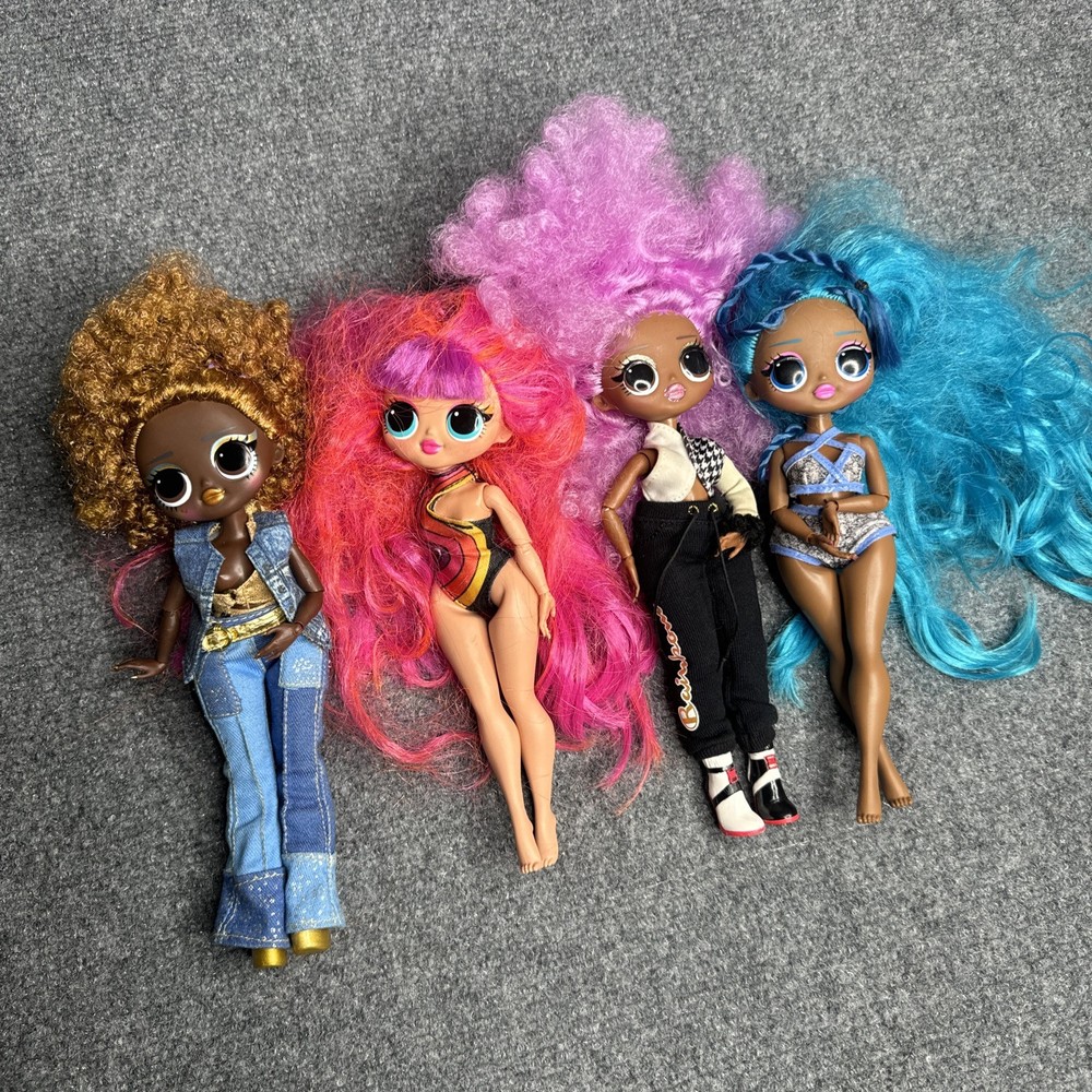 LOL Surprise! OMG Lot Of 4 Dolls
