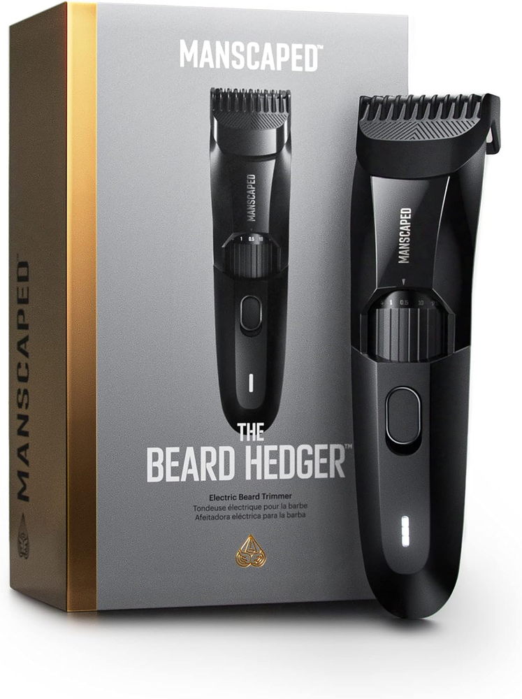 MANSCAPED Beard Hedger Premium 20-Length Adjustable Trimmer for Men