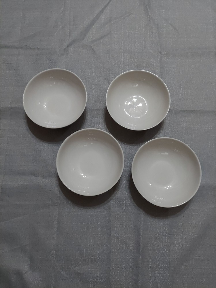 Pier 1 Cereal Bowls New Essentials  Coupe 6 3/4 Set Of 4