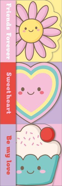 Little Cuties Chunky Set Friends Forever Sweet Heart With Love Hardcover Books