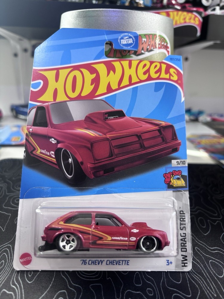 2023 Hot Wheels 76 Chevy Chevette Red 197/250 Hw Drag Strip 9/10 3️⃣
