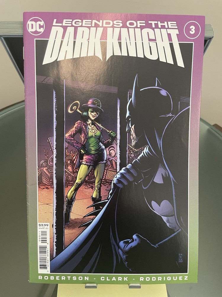 Legends of the Dark Knight 3 Darick Robertson Variant Cover DC Comics Sept 2021