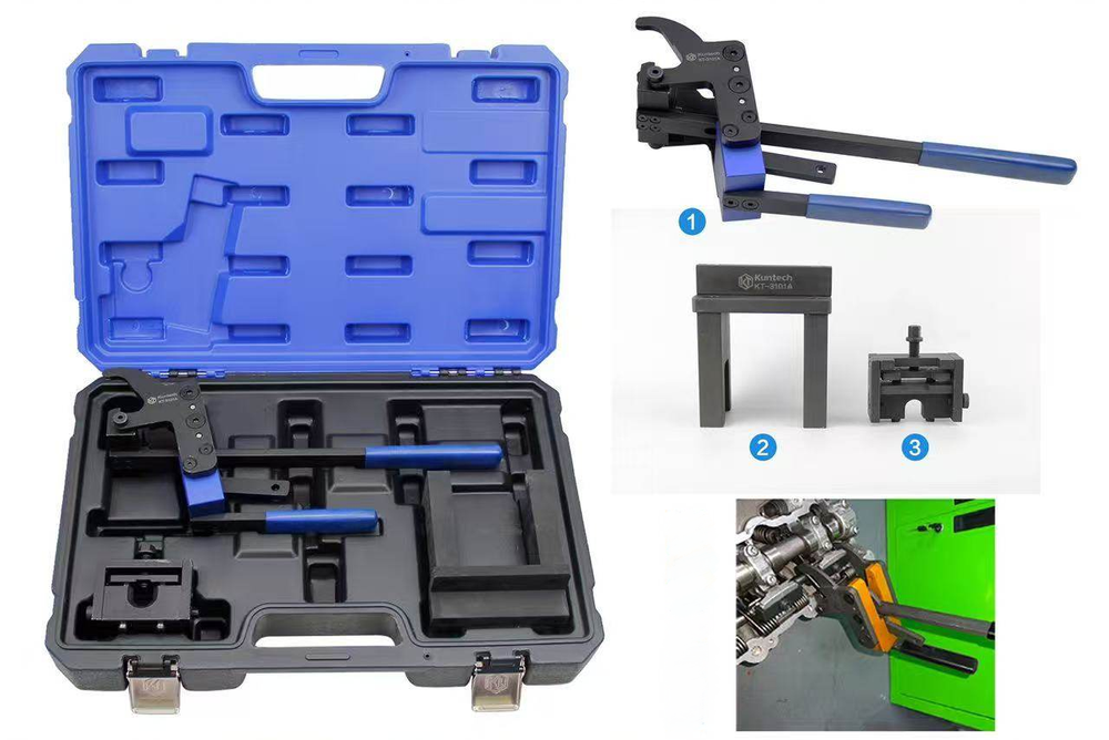 Valve Pressure Spring Installer Removal Tool Kit for BMW B38 B48 B58 Engines