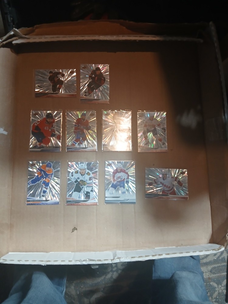 2024-2025 Upper Deck Hockey Out Burst 10 Card Lot