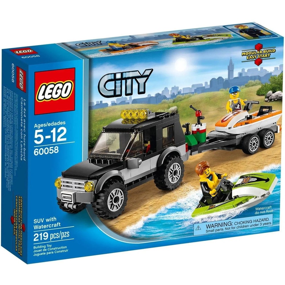 LEGO [City] - SUV with Watercraft (60058)