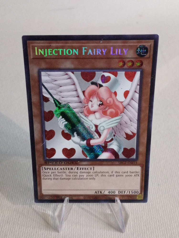 Injection Fairy Lily PSR SBC2-EN014 Speed Duel Battle City 1st Ed