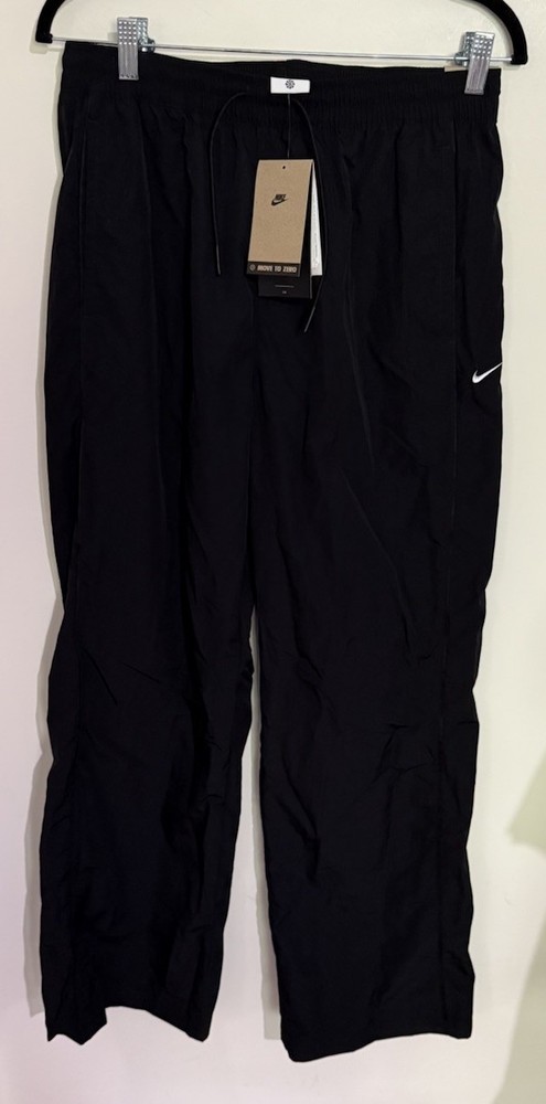Nike Windrunner High-Waisted Woven Open-Hem Pants FV7655-010 Womens Small NWT