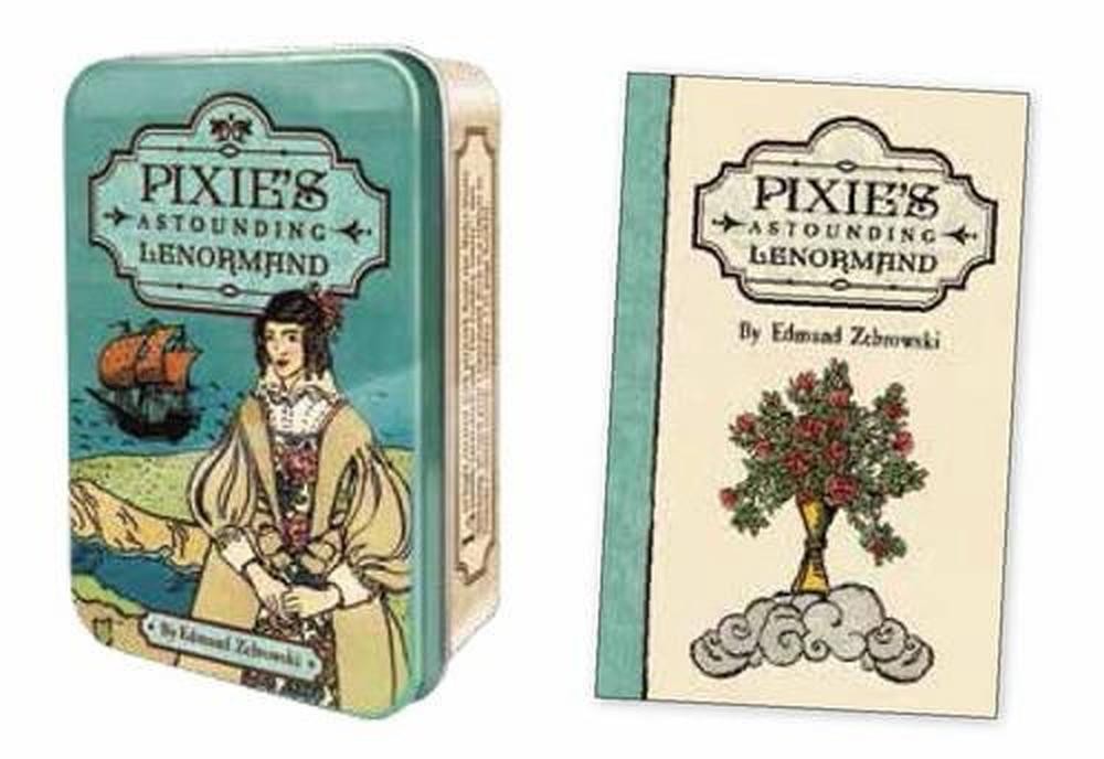 Pixie's Astounding Lenormand by Edmund Zebrowski (2015, Trade Paperback)