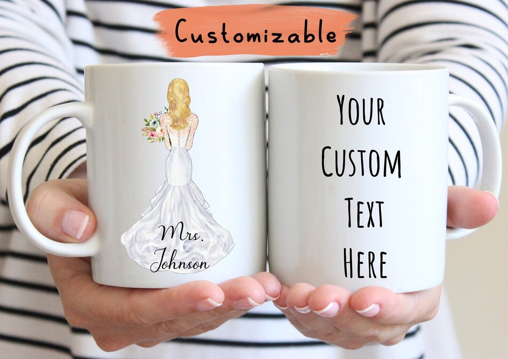 Future Mrs Mug Bride Gift Engagement Mug Engagement Gift Wedding Mug Custom