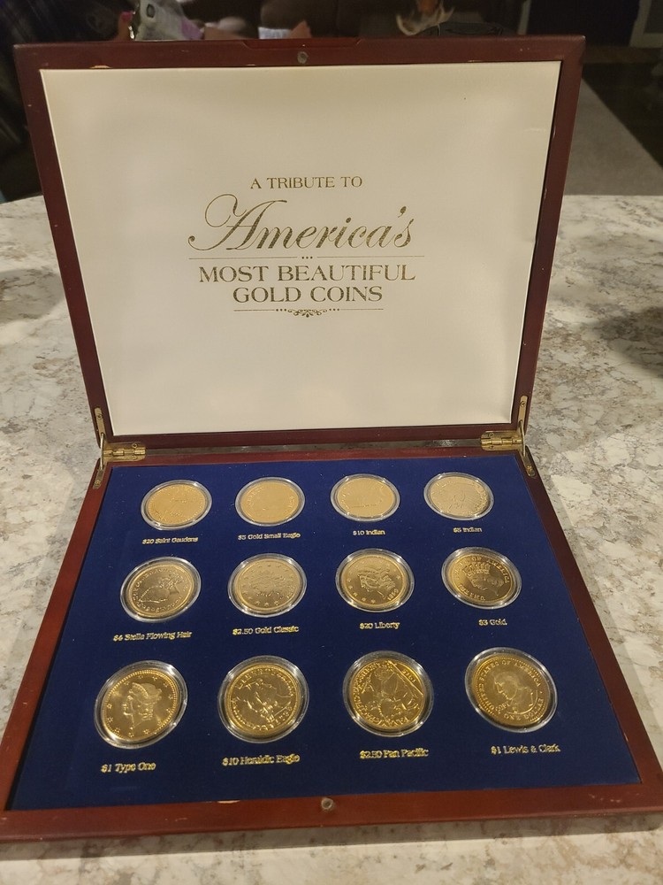 American Coin Treasures 5348 A Tribute to Americas 12 Most Beautiful Gold Coins