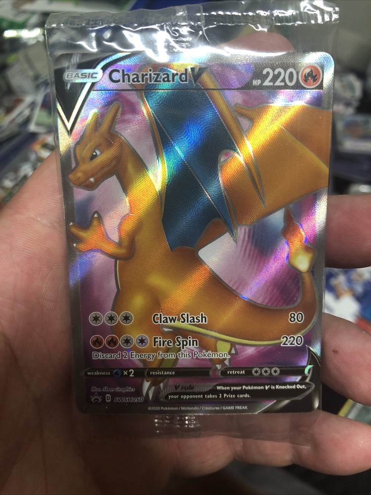 Charizard V SWSH050 SWSH: Sword & Shield Promo Cards Holo