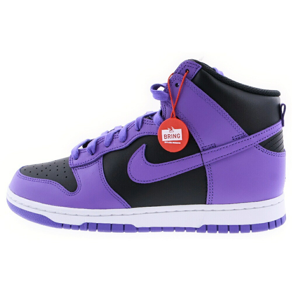 Nike Dunk Hi Retro Bttys High Cut Sneakers Purple/Black Us8.5 EH859