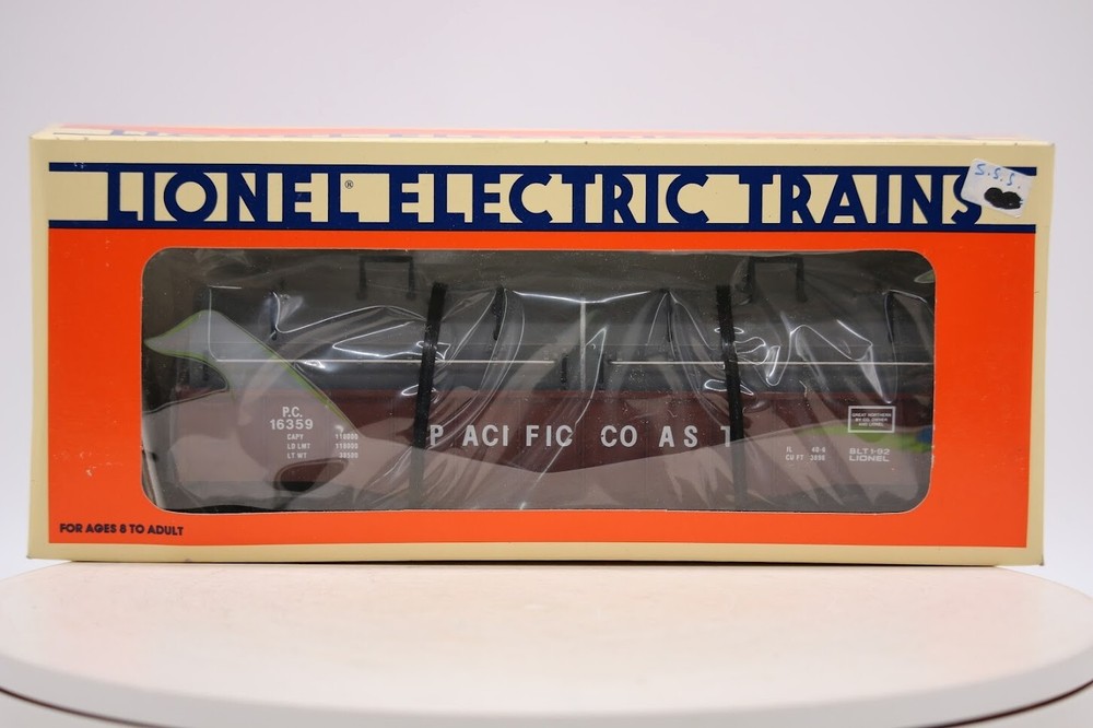 Lionel 6-16359 Pacific Coast Gondola With Coil Covers NIB 1:48 Scale O Gauge