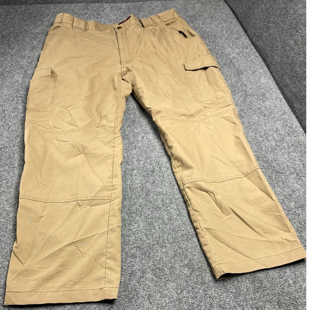 Tactical Cargo Pants Military-Style Combat Work Trousers Khaki
