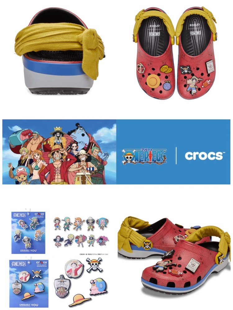 Pre-sale ONE PIECE Luffy Classic Clogs Crocs JAPAN