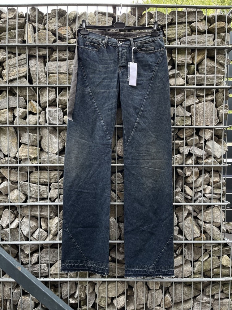 Rick Owens Drkshdw Bootcut Flared Jeans Pants Luxury Designer Unisex Size 30