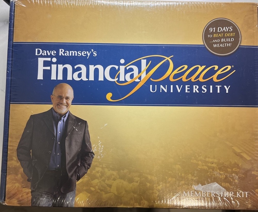 New Dave Ramsey’s Financial Peace University - 2008 Membership Kit Sealed