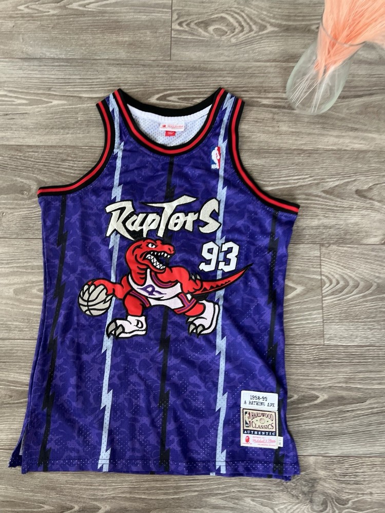 Bape Raptors A Bathing Ape Camo NBA Basketball Shirt